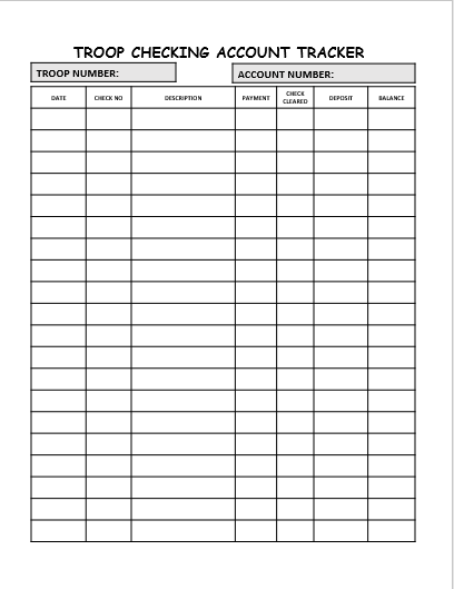Troop Leader Planner 2024 - 2025  